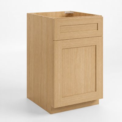 Natural Oak Cabinets