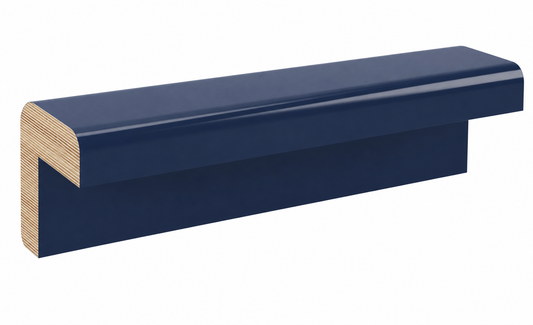 Navy Blue Shaker Outside Corner Moulding
