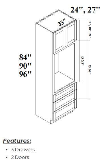 pantry_oven_2Dview1_USA_Cabinets_Outlet USACabinetsOutlet
