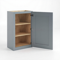 Gray Shaker 36″ H Single Door Wall Cabinets