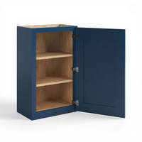 Navy Blue Shaker 36″ H Single Door Wall Cabinets