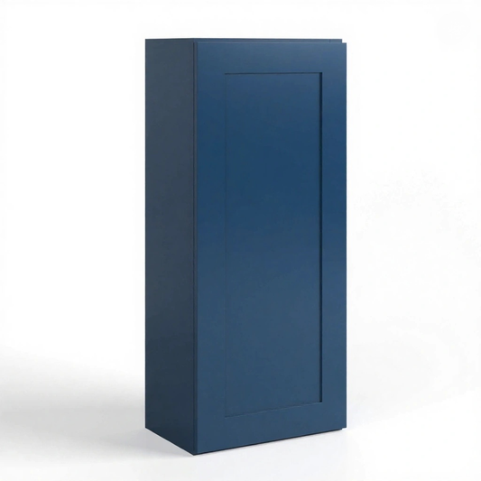 Navy Blue Shaker 42″ H Single Door Wall Cabinets