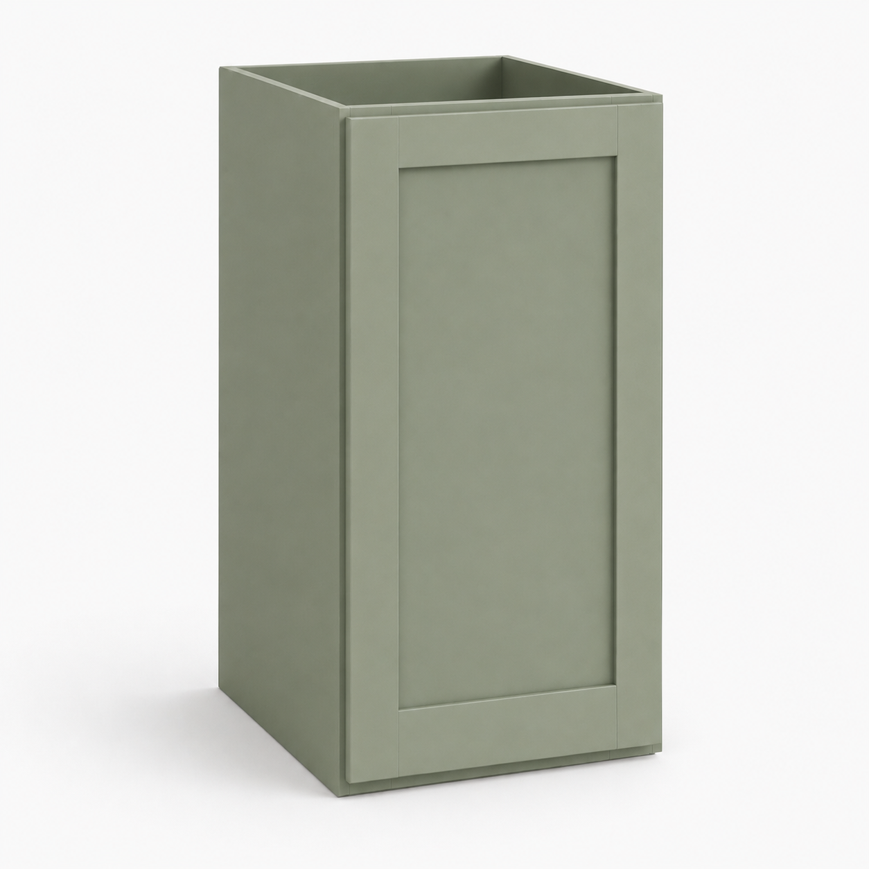 Sage Green Shaker 36″ H Single Door Wall Cabinet