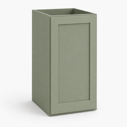 Sage Green Shaker 36″ H Single Door Wall Cabinet