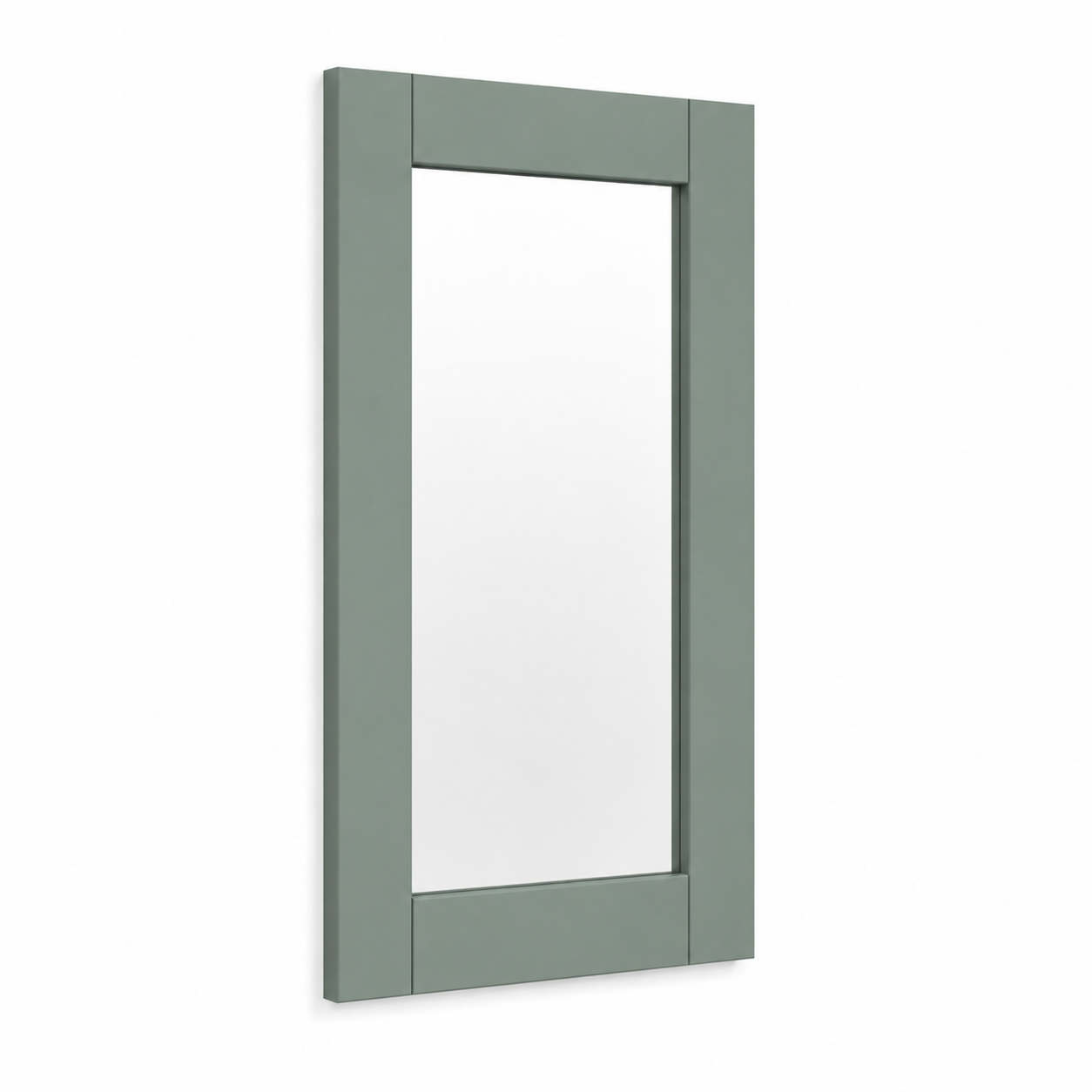 Sage Green Shaker 30"H Glass Door