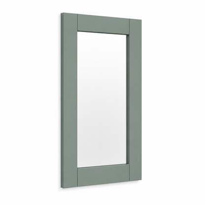Sage Green Shaker 30"H Glass Door