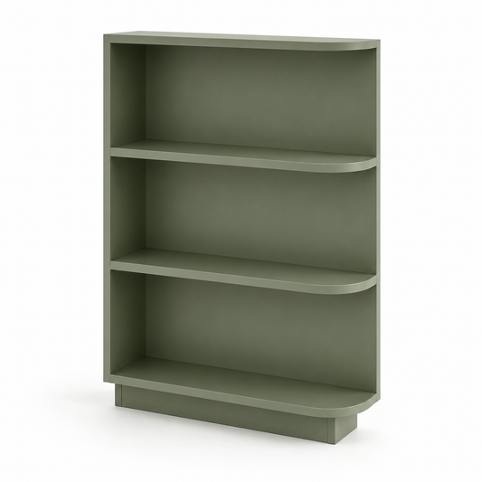 Sage Green Shaker Base End Shelf (Reversible)