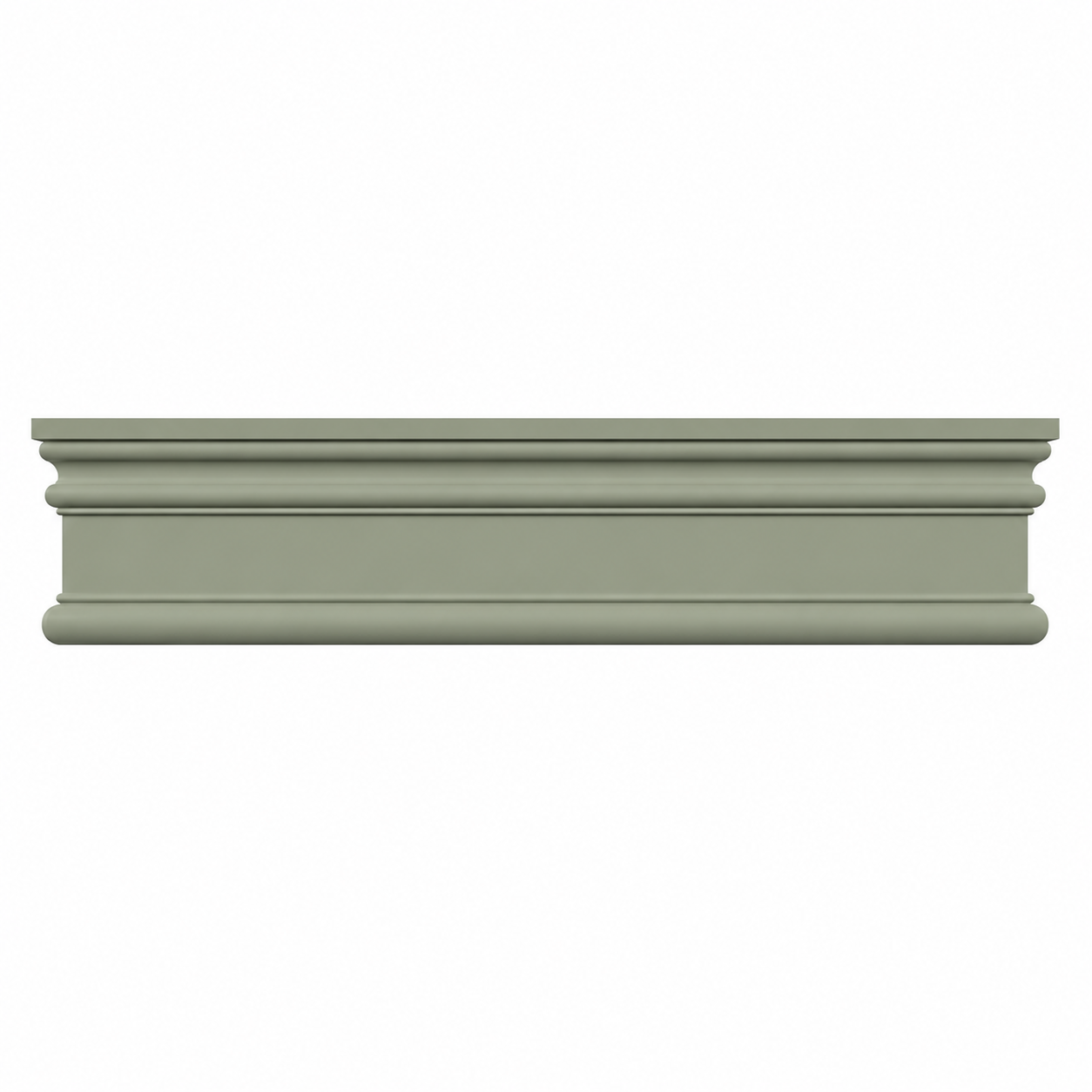 Sage Green Crown Moulding