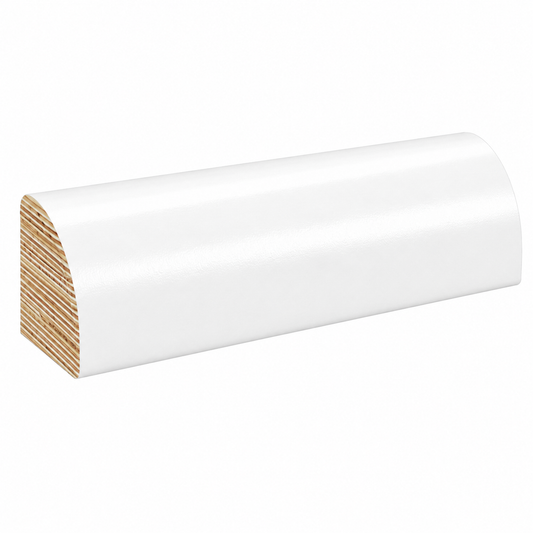 White Shaker Shoe Moulding