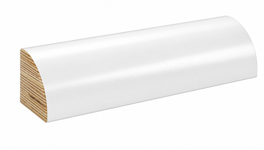 White Shaker Shoe Moulding