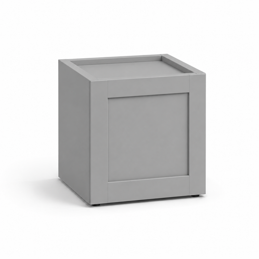 Gray Shaker 15″ H Single Door Wall Cabinet