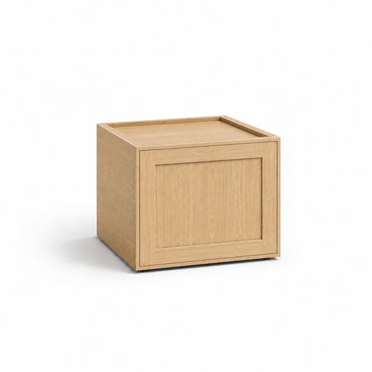 Slim Shaker Oak 12″ H Single Door Wall Cabinet