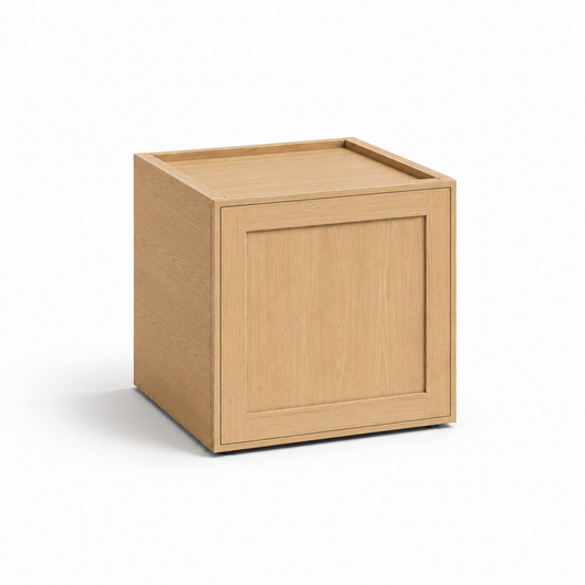 Slim Shaker Oak 15″ H Single Door Wall Cabinet