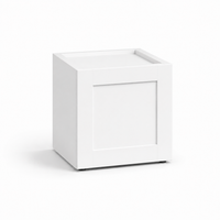 White Shaker 15″ H Single Door Wall Cabinet
