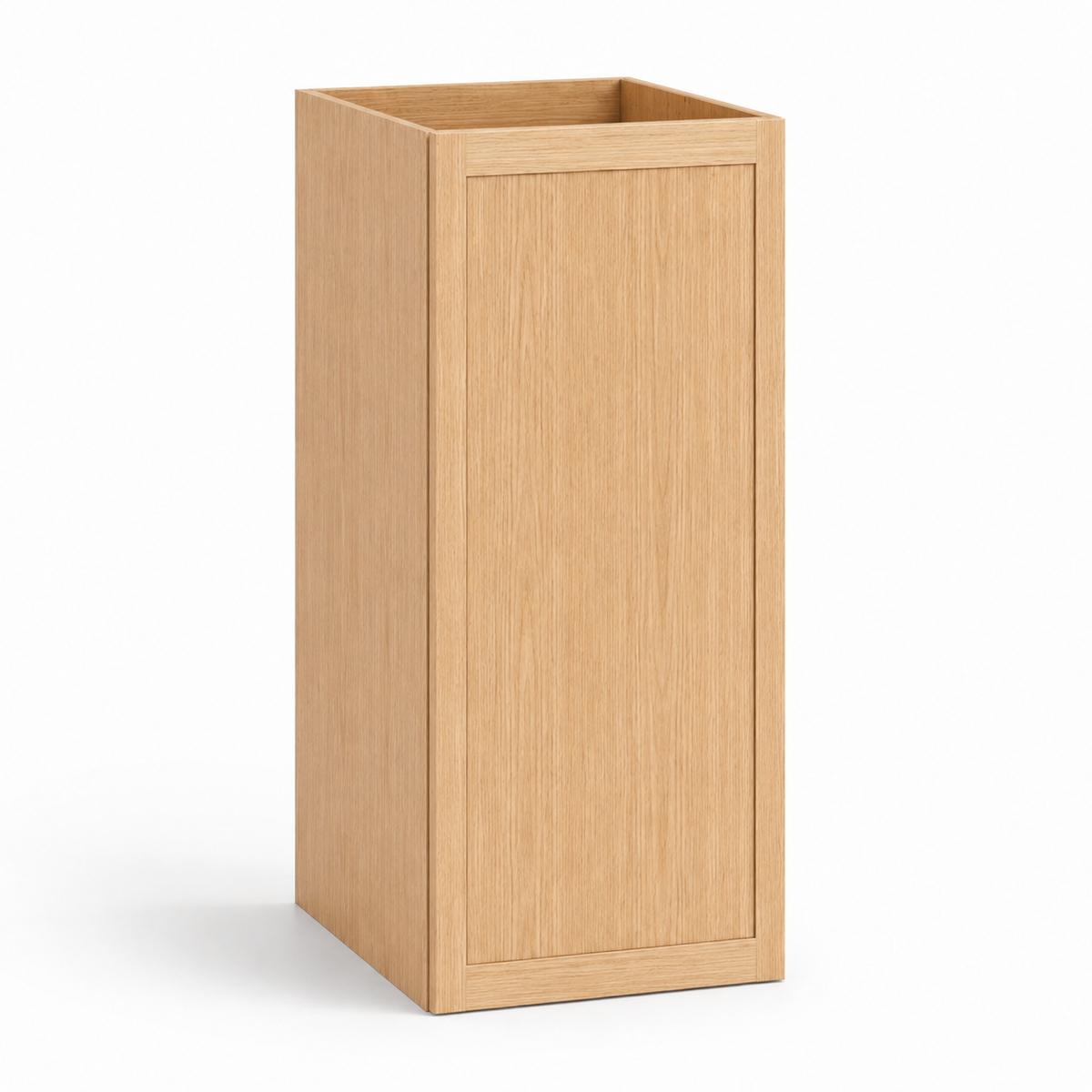 Slim Shaker Oak 36″ H Single Door Wall Cabinet
