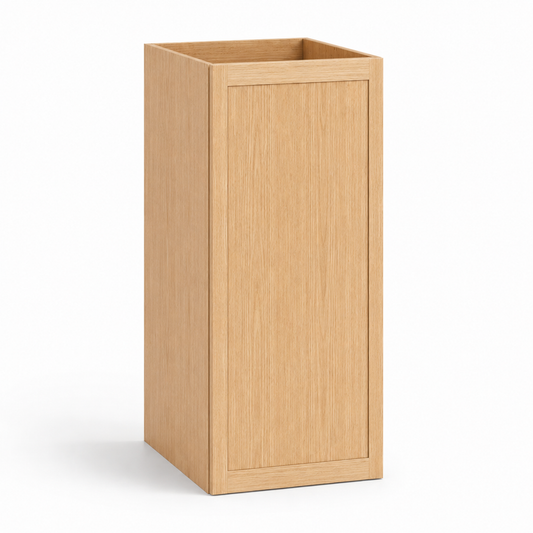 Slim Shaker Oak 36″ H Single Door Wall Cabinet
