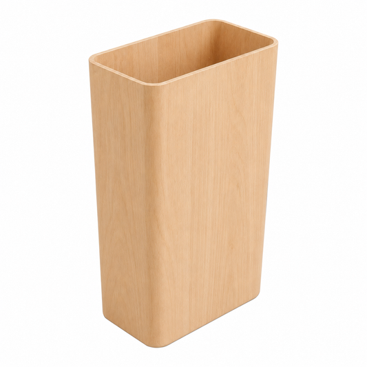 Unfinished Shaker 18"W Trash Base Cabinet