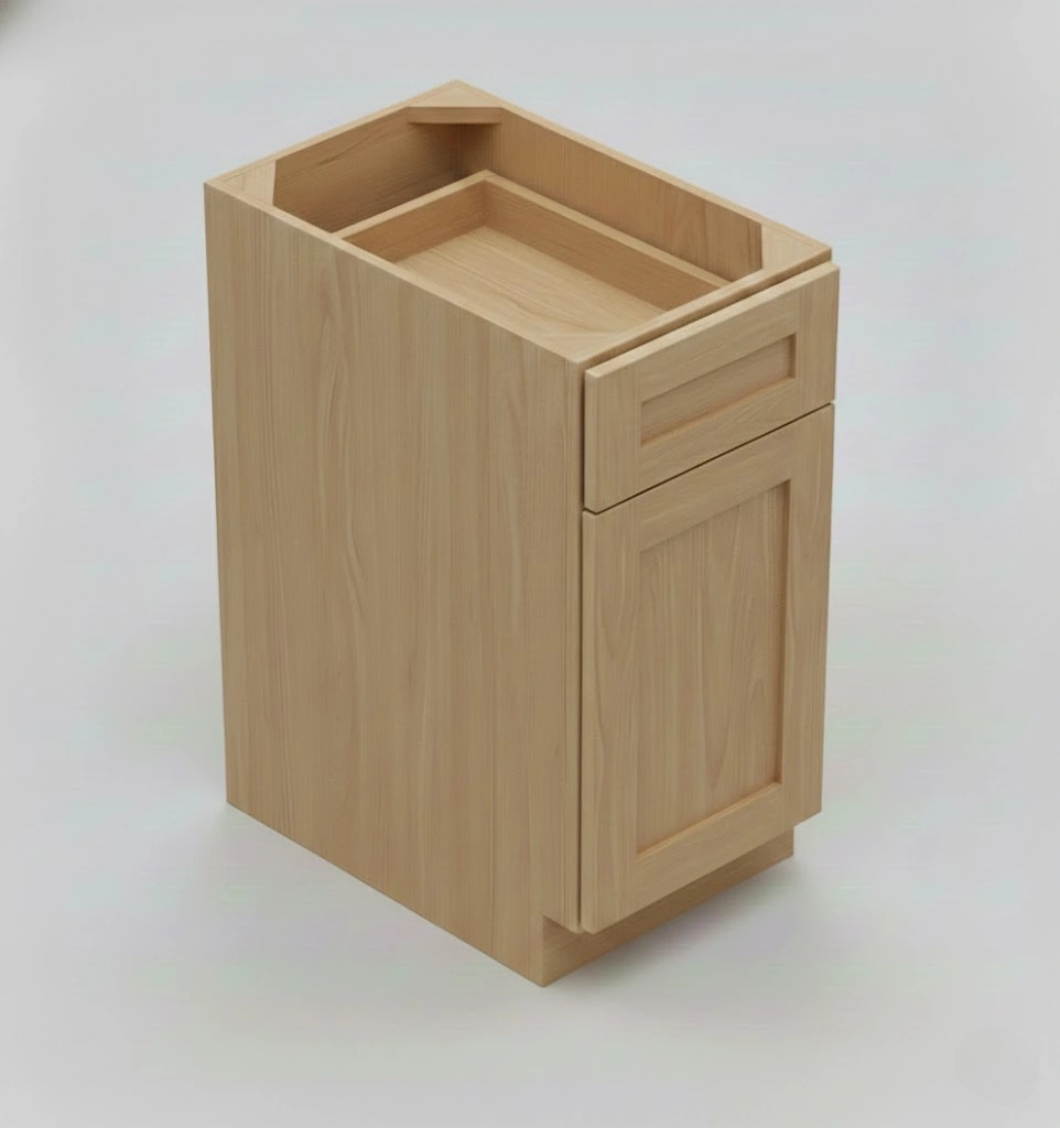 Natural Oak Shaker 18"W x 29-1/2"H Two Drawer Document File Base Cabinets