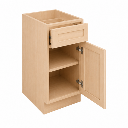 Unfinished Shaker Vanity Base Cabinet