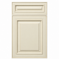 Warm Ivory White Shaker Sample Door (Antique White)