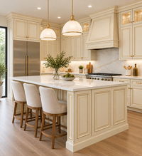 Warm Ivory White Shaker Sample Door (Antique White)
