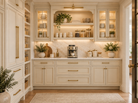 Warm Ivory White Shaker Sample Door (Antique White)