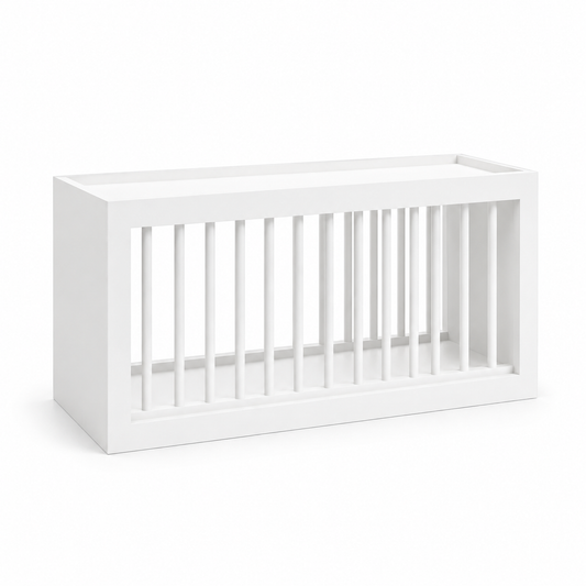 Slim White Shaker Wall Plate Rack Cabinet - 30"W x 15"H x 12"D