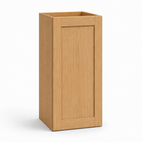 Natural Oak Shaker 36″ H Single Door Wall Cabinet