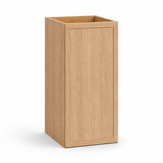 Slim Shaker Oak 30″ H Single Door Wall Cabinet