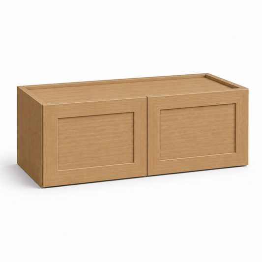 English Toffee Shaker 15″ H Double Doors Wall Cabinet