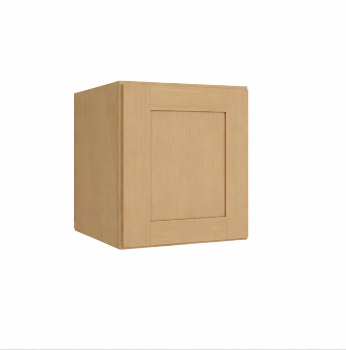 Slim Shaker Oak 12″ H Single Door Wall Cabinet