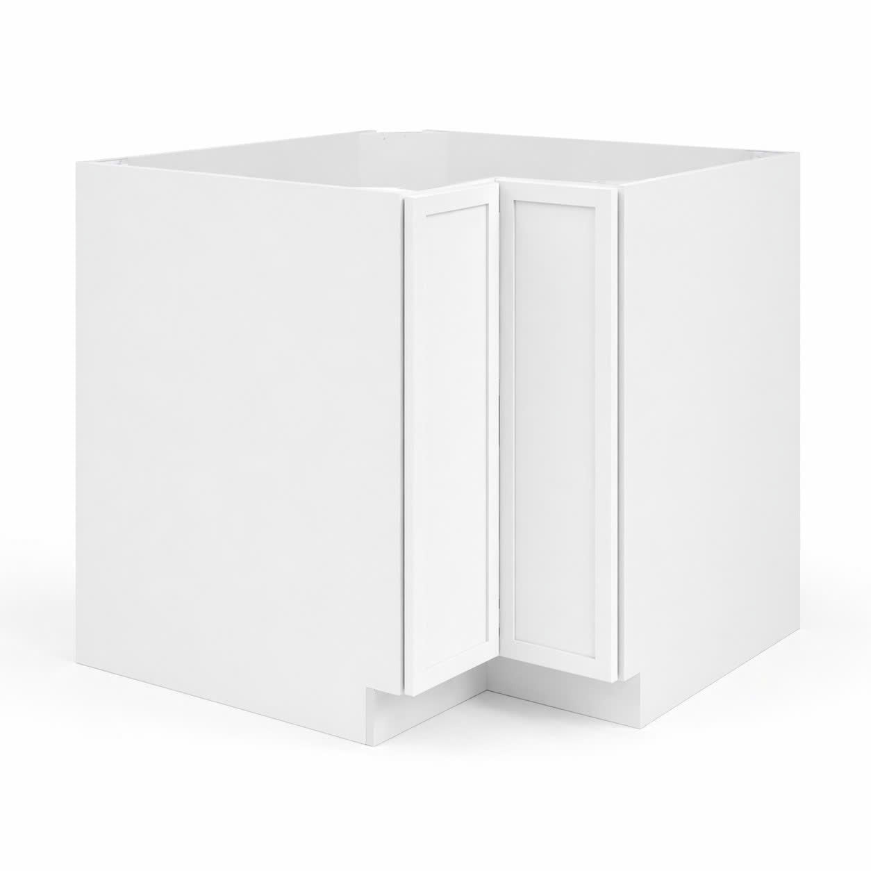 Slim Shaker White Easy Reach Base Cabinet